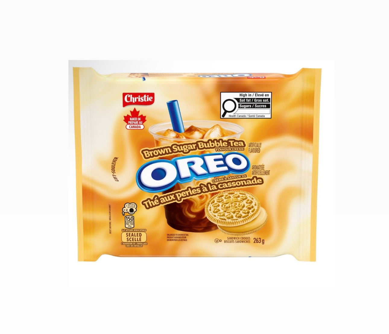 Oreo Brown Sugar Bubble Tea Flavoured Cookies