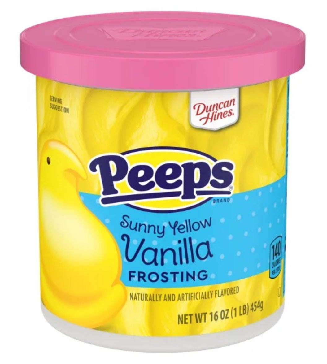 Peeps Yellow Frosting
