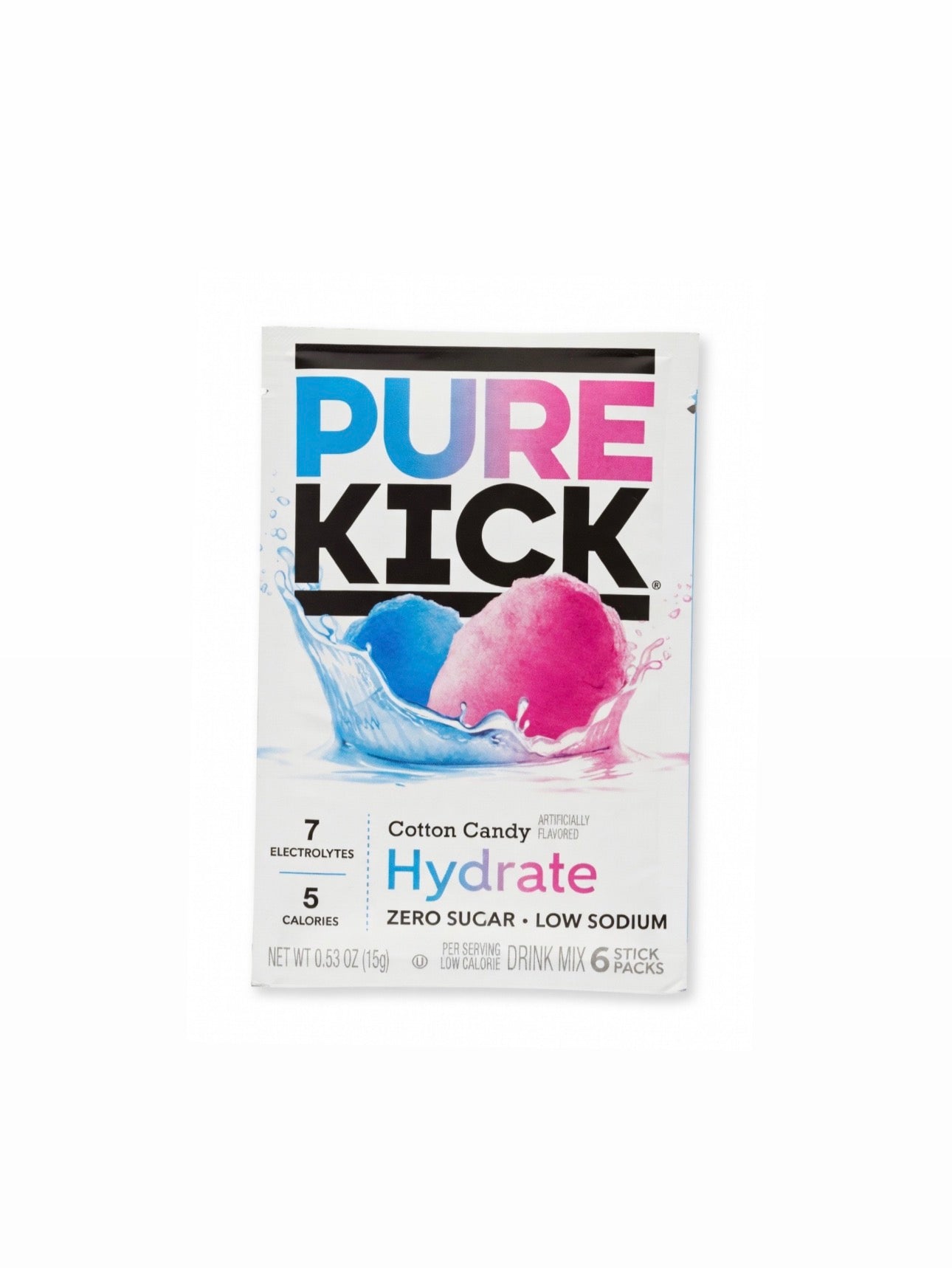 Pure Kick Cotton Candy Drink Mix