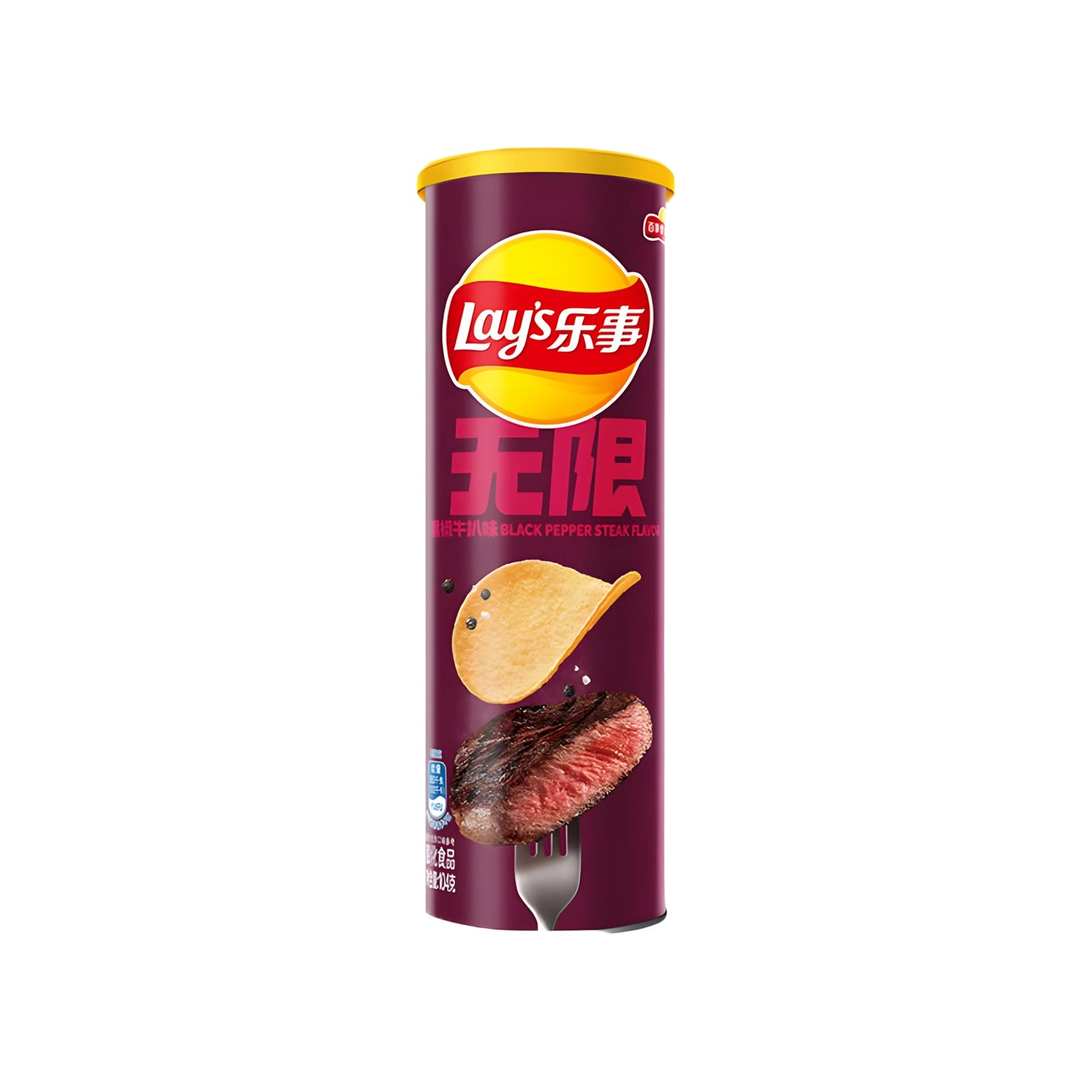 Lays Stacks Black Pepper Steak from China