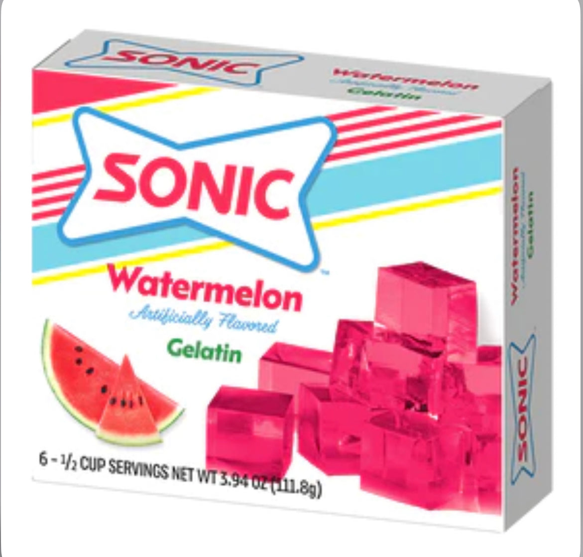 Sonic Drive In Jello
