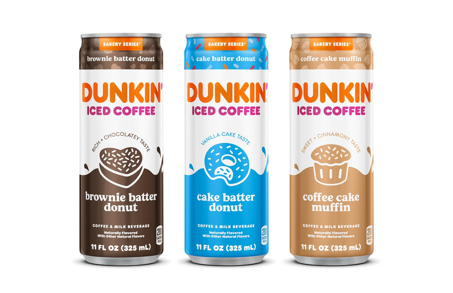Dunkin Bakery Series Iced Coffee Drinks