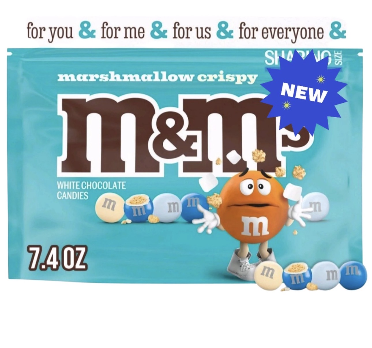M&M’s Marshmallow Crispy Share Size
