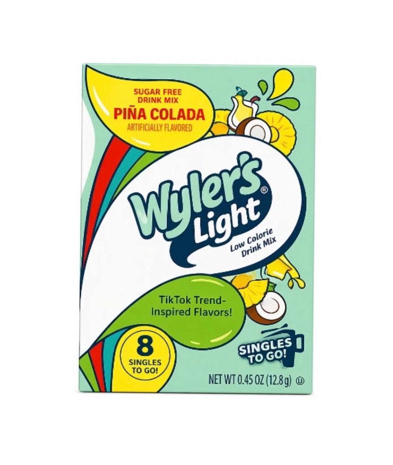 Wyler's Light Watertok Fun Flavor, Piña Colada Drink Mix