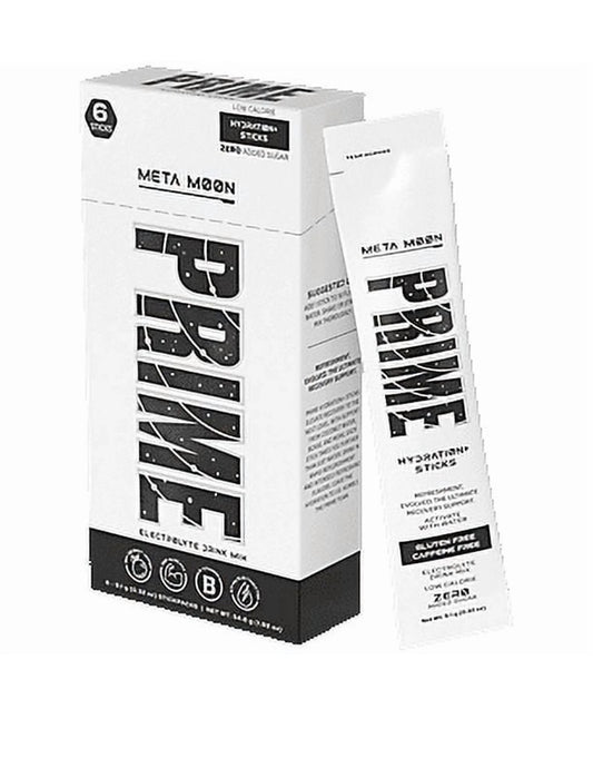 Prime Hydration Sticks, Meta Moon, 6 Count, Electrolytes, Zero Sugar