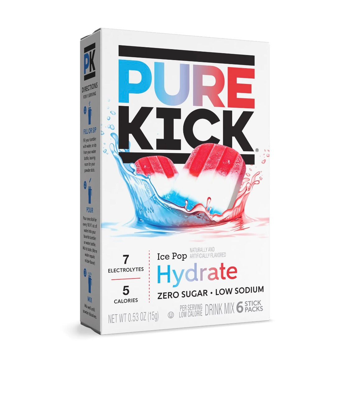 Pure Kick Ice Pop Drink Mix