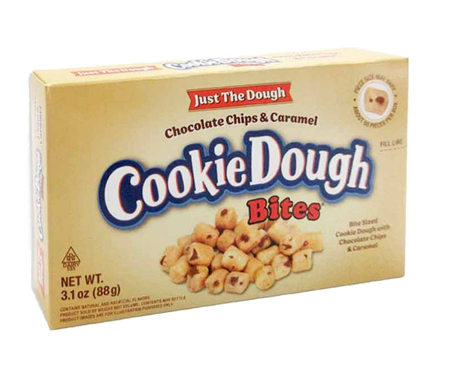 Chocolate Chip and Caramel Cookie Dough Bites 3.1oz Box