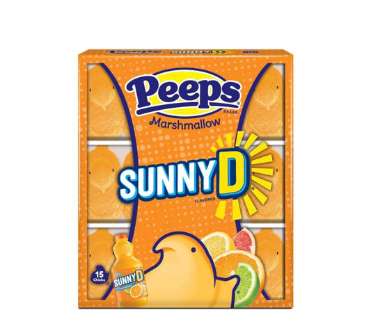 Peeps Easter Sunny Delight Flavored
Marshmallow Chicks Candy - 4.5oz/15ct