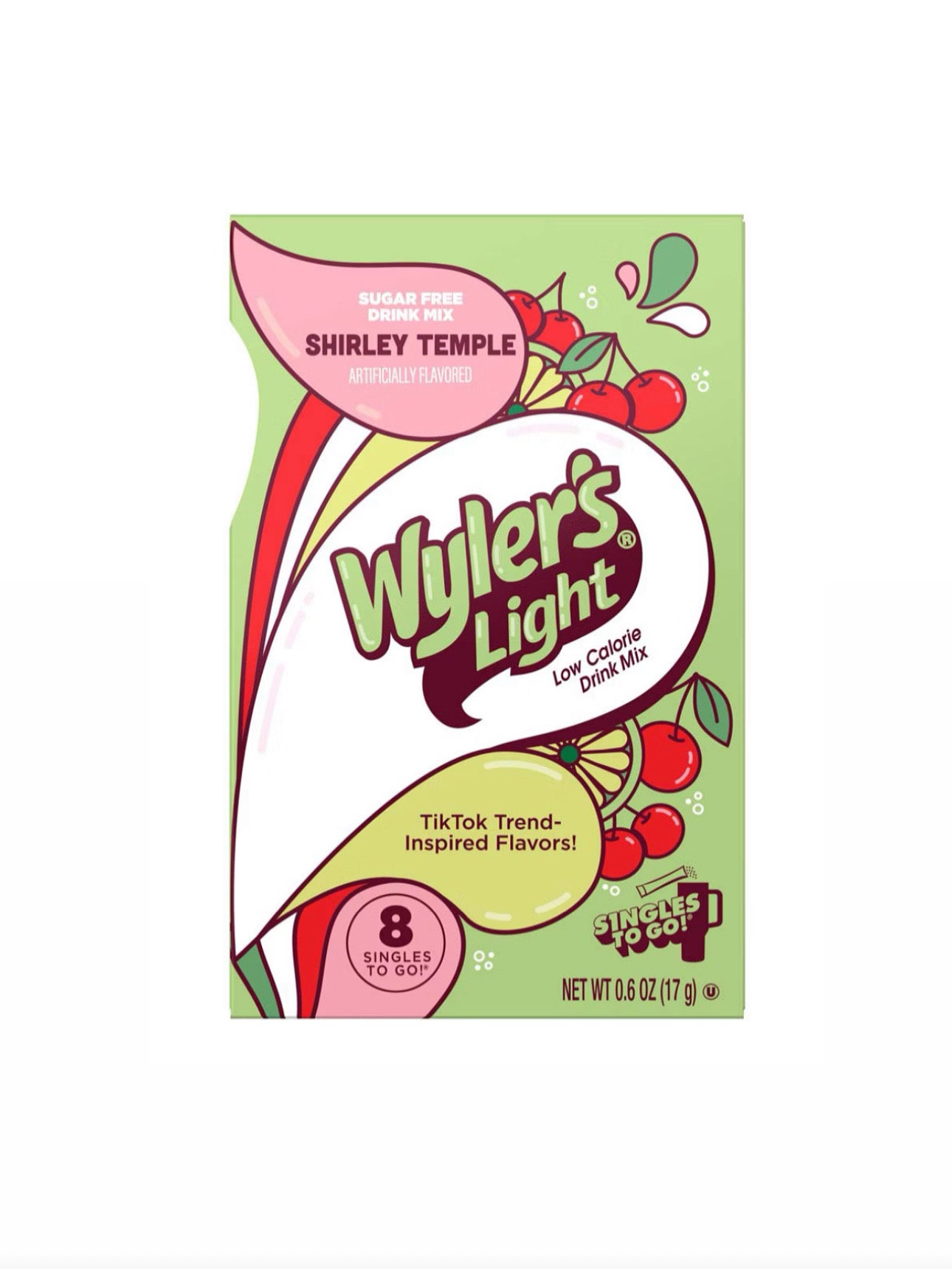 Wyler's Light Watertok Fun Flavor, Shirley Temple Drink Mix