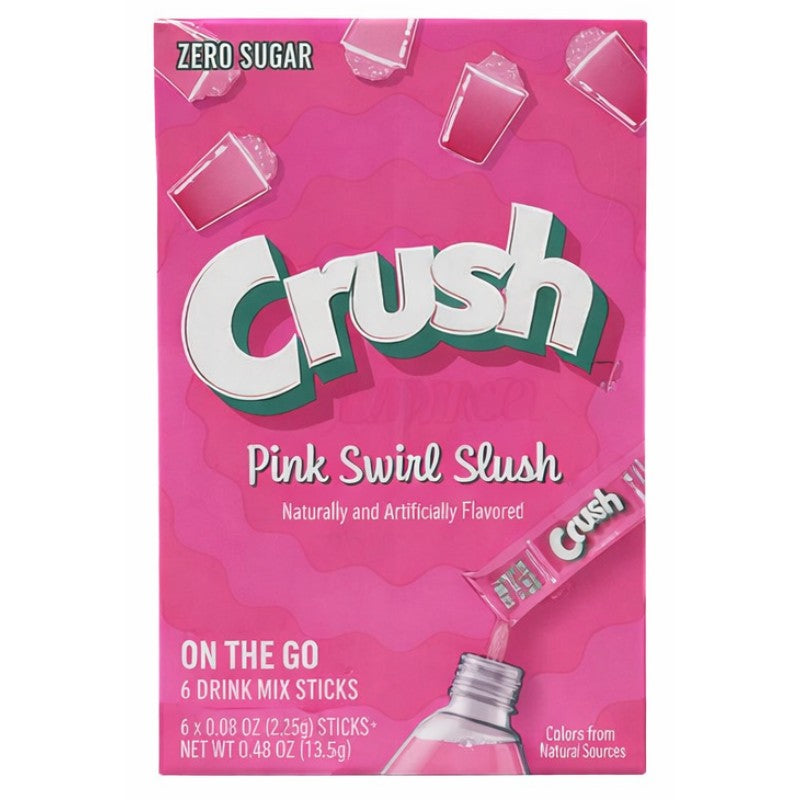 Crush Pink Swirl Slush Drink Mix