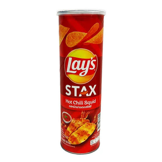 Lay's Stax Hot Chili Squid (From China) 100g