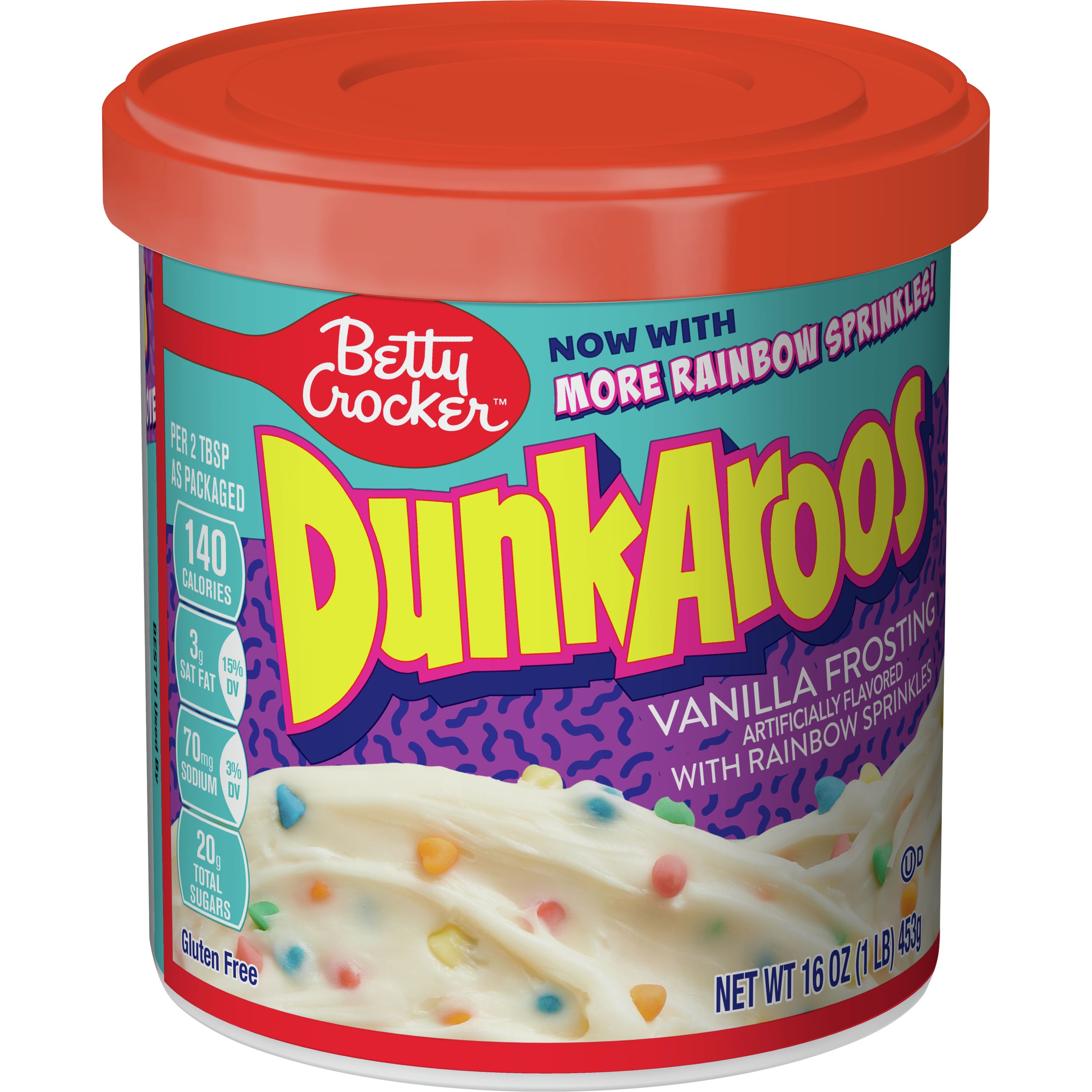 Dunkaroo Icing Dunkaroos Vanilla Frosting Tub – Sugar Rush Barrie